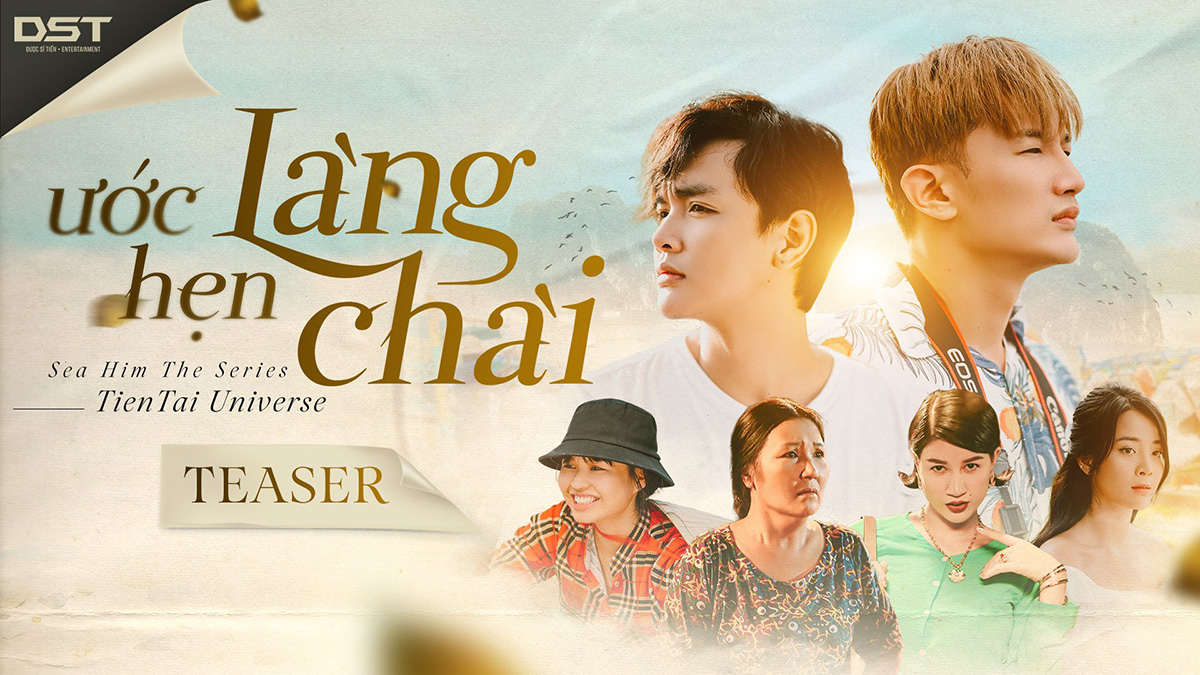 Bộ tứ Ngân Quỳnh, Lê Lộc, Trang Khàn, Karen đối đầu nhau trong Web Drama mới “Ước hẹn làng chài”