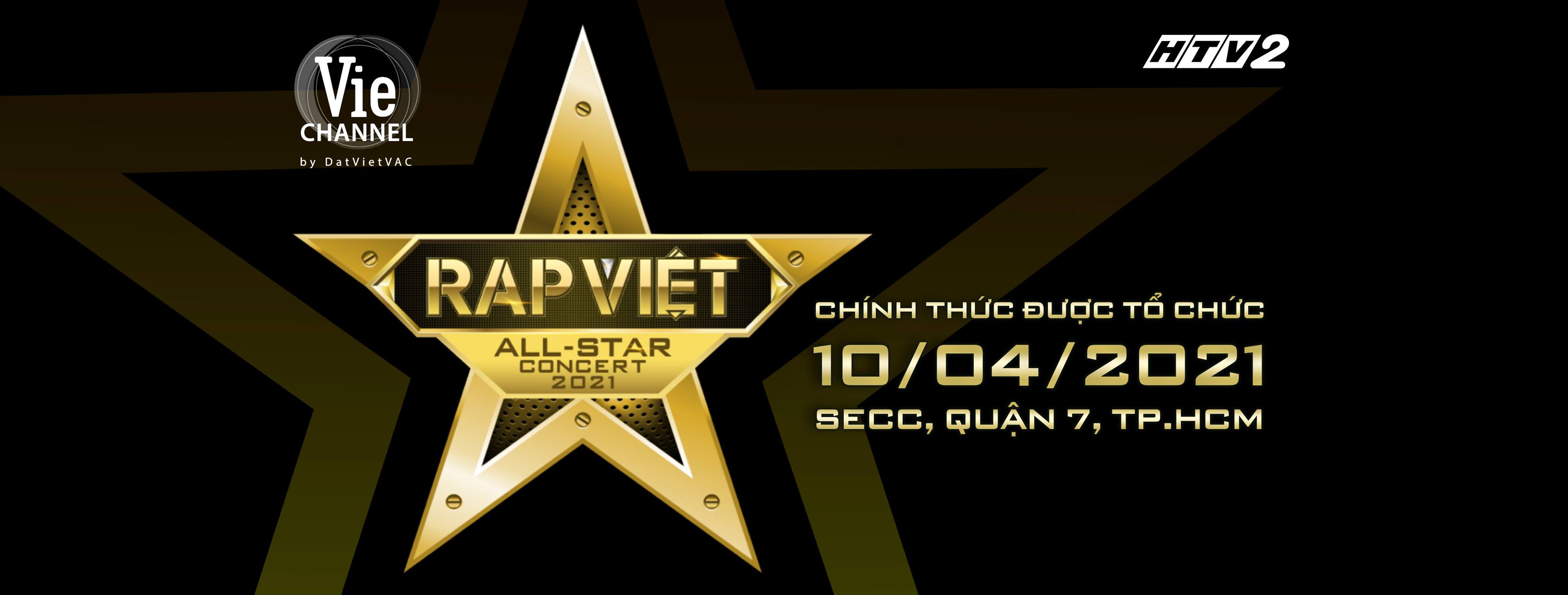 Sau lần hoãn lại, Live Concert Rap Việt All-Star sẽ được tổ chức vào ngày 10/04/2021