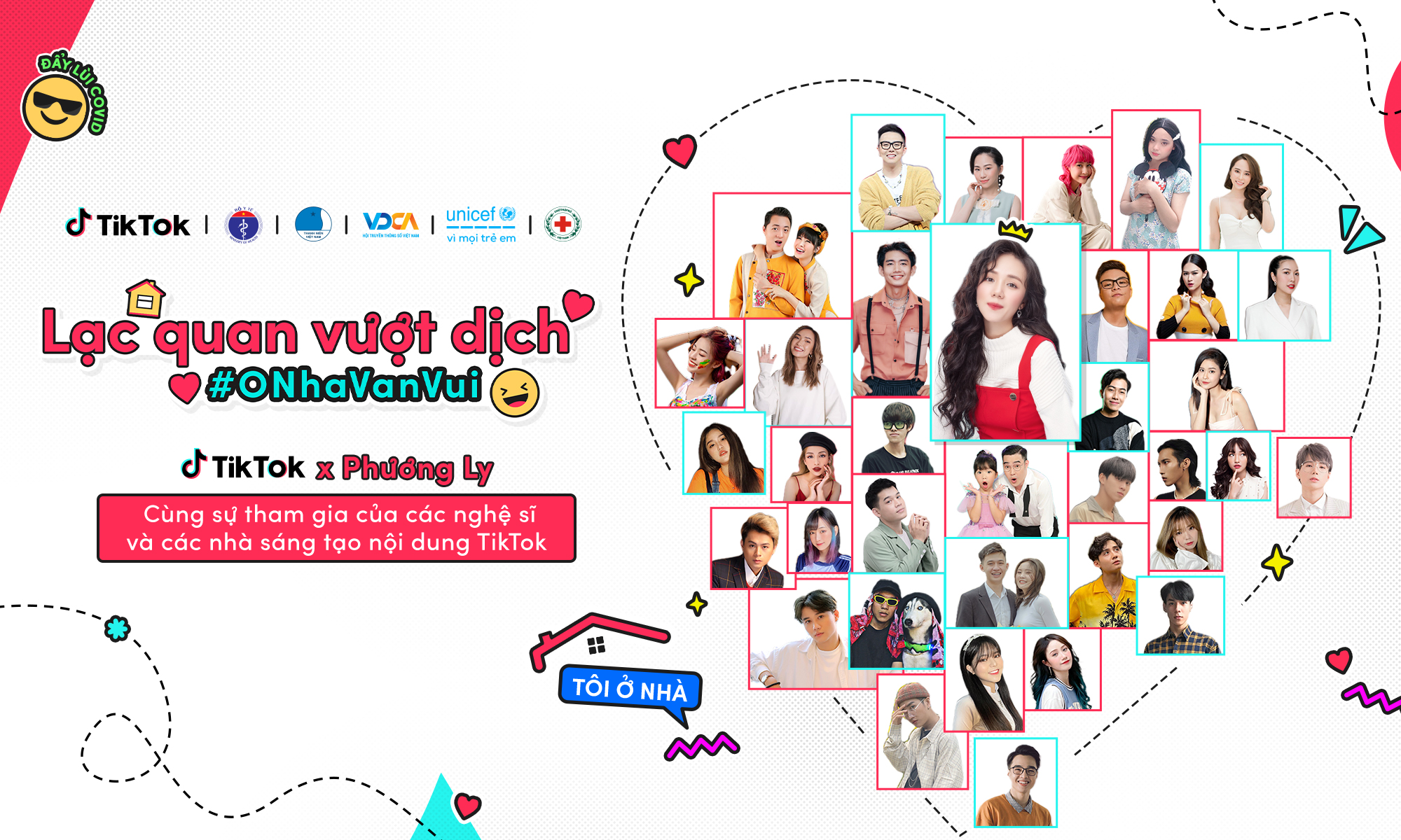 TikTok Việt Nam ra mắt chiến dịch “Lạc quan vượt dịch - Ở nhà vẫn vui”