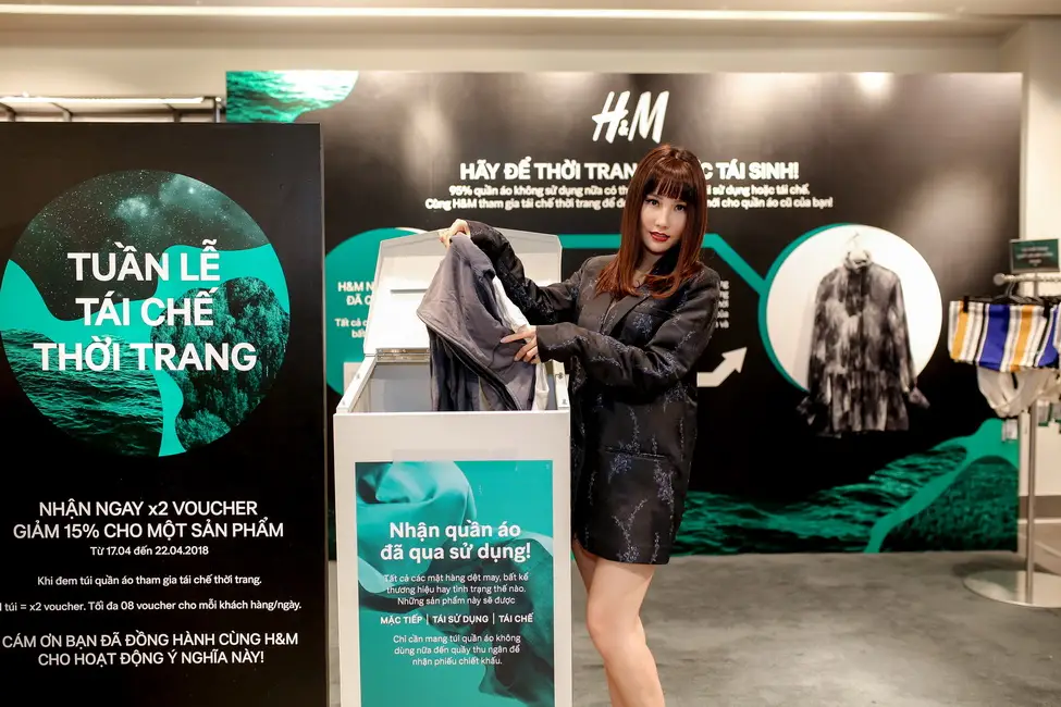 Chương trình “Thu Gom Quần Áo Cũ” đầy ý nghĩa tại H&M 
