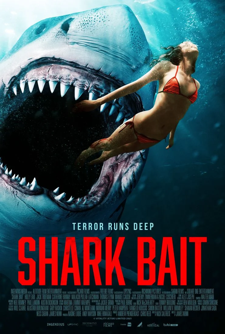 Shark Bait- Mồi Cá Mập: Phim giật gân, sinh tồn, chiến đấu với “hung thần đại dương”
