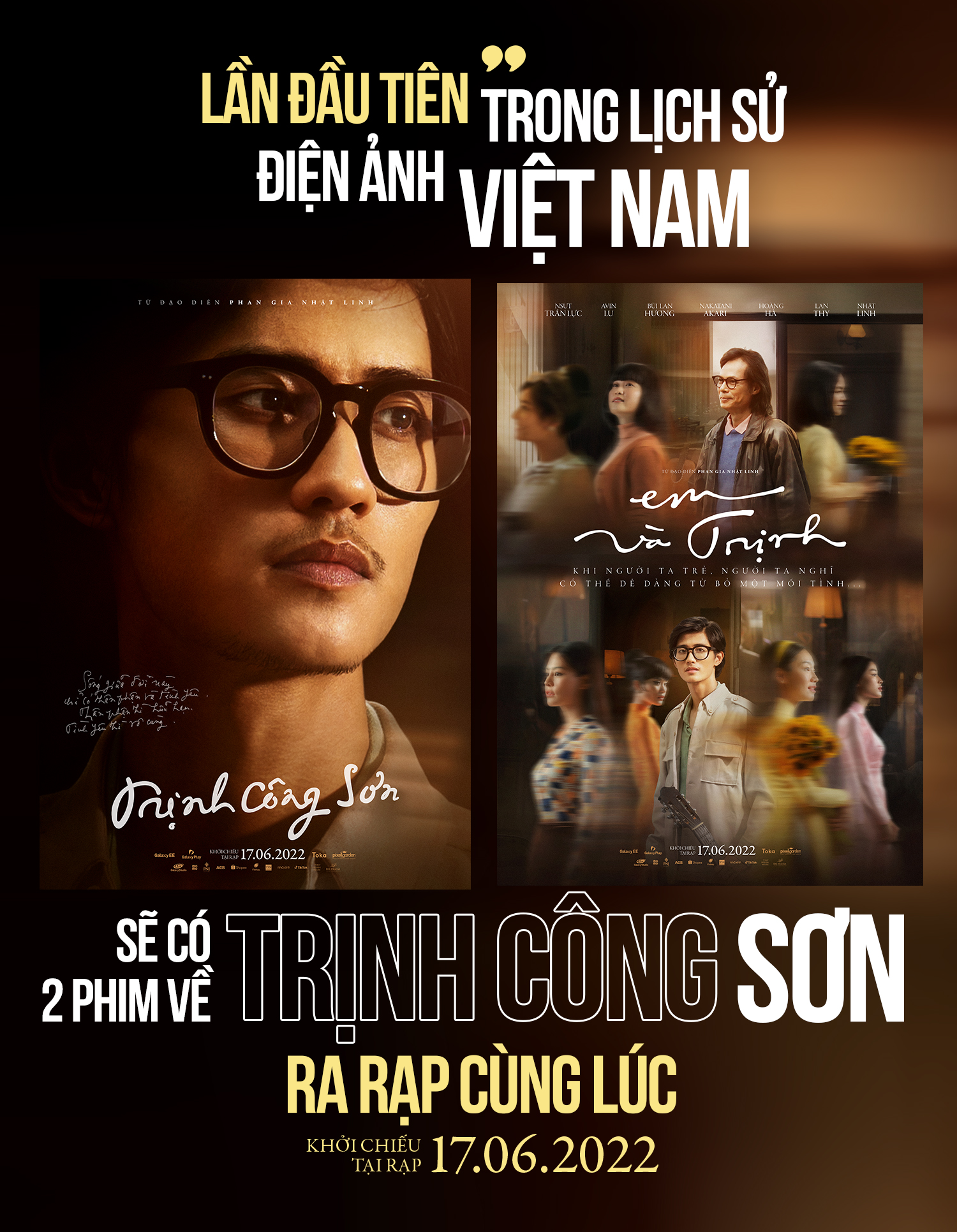 Có tới hai bộ phim điện ảnh về nhạc sĩ huyền thoại Trịnh Công Sơn