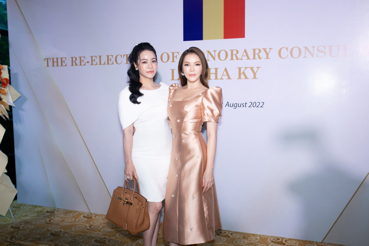 Dàn sao Việt đổ bộ dự lễ tái nhậm chức Lãnh sự danh dự Romania của Lý Nhã Kỳ 