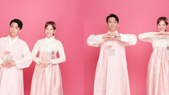 Vợ chồng Trấn Thành – Hari Won diện quốc phục Hàn Quốc mừng trung thu