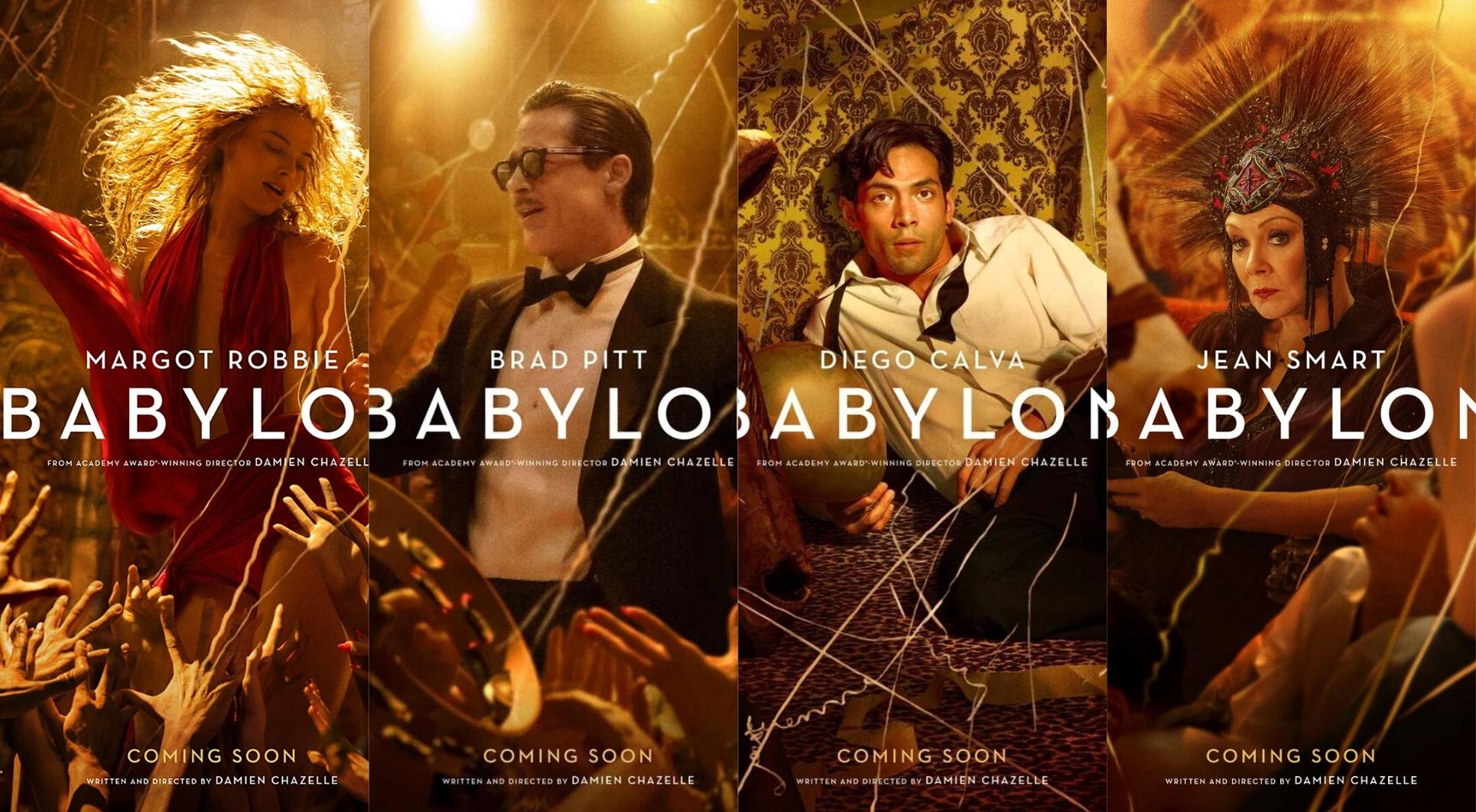 Brad Pitt và Margot Robbie táo bạo trong phim mới BABYLON