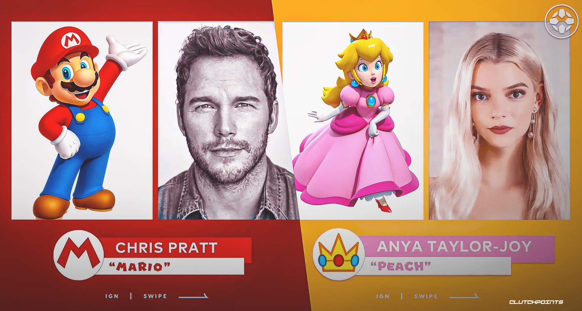 Chris Pratt và “nàng hậu” Anya Taylor-Joy cùng góp giọng trong Phim Anh Em Super Mario