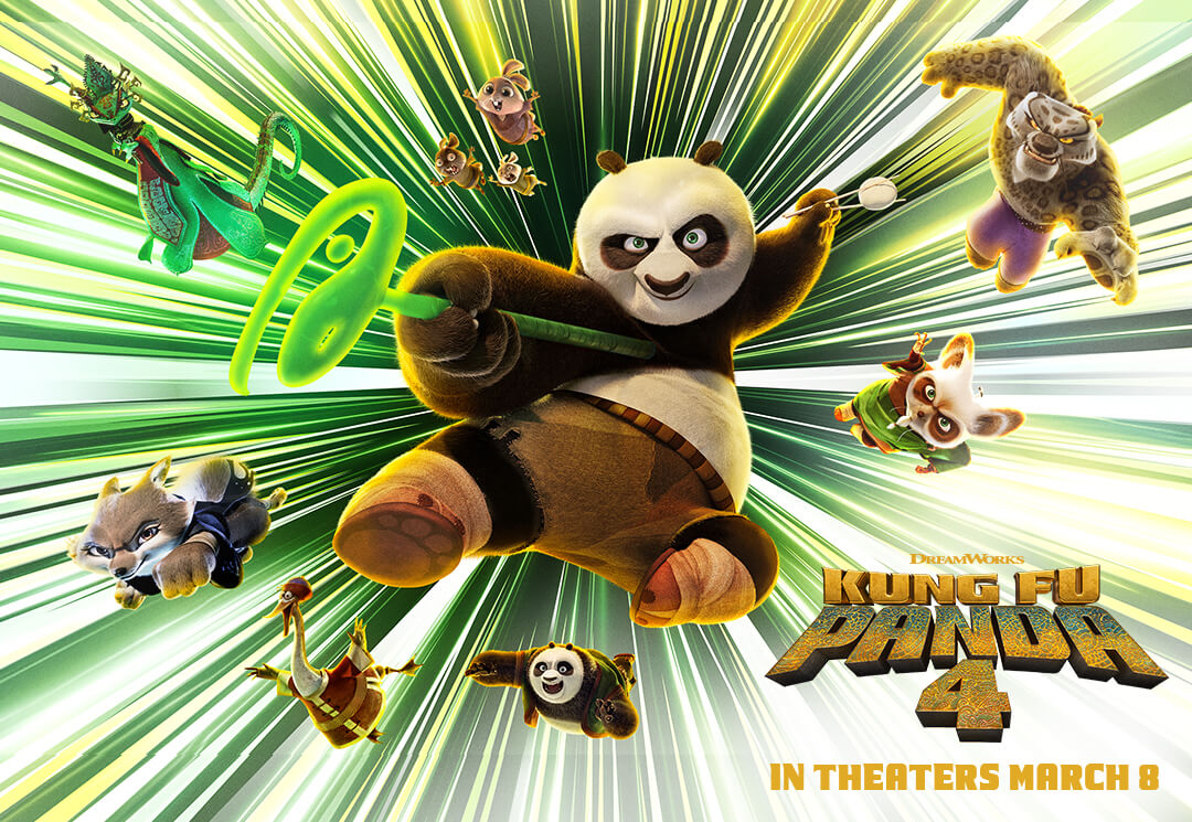 “Bom tấn” Kungfu Panda 4 công phá màn ảnh rộng vào 08.03.2024