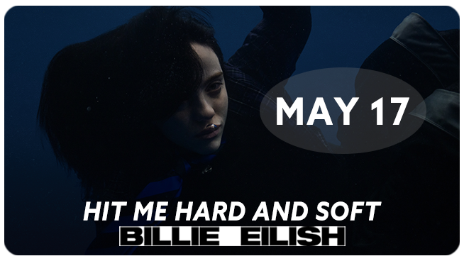 Billie Eilish mắt album mới  ‘HIT ME HARD AND SOFT’
