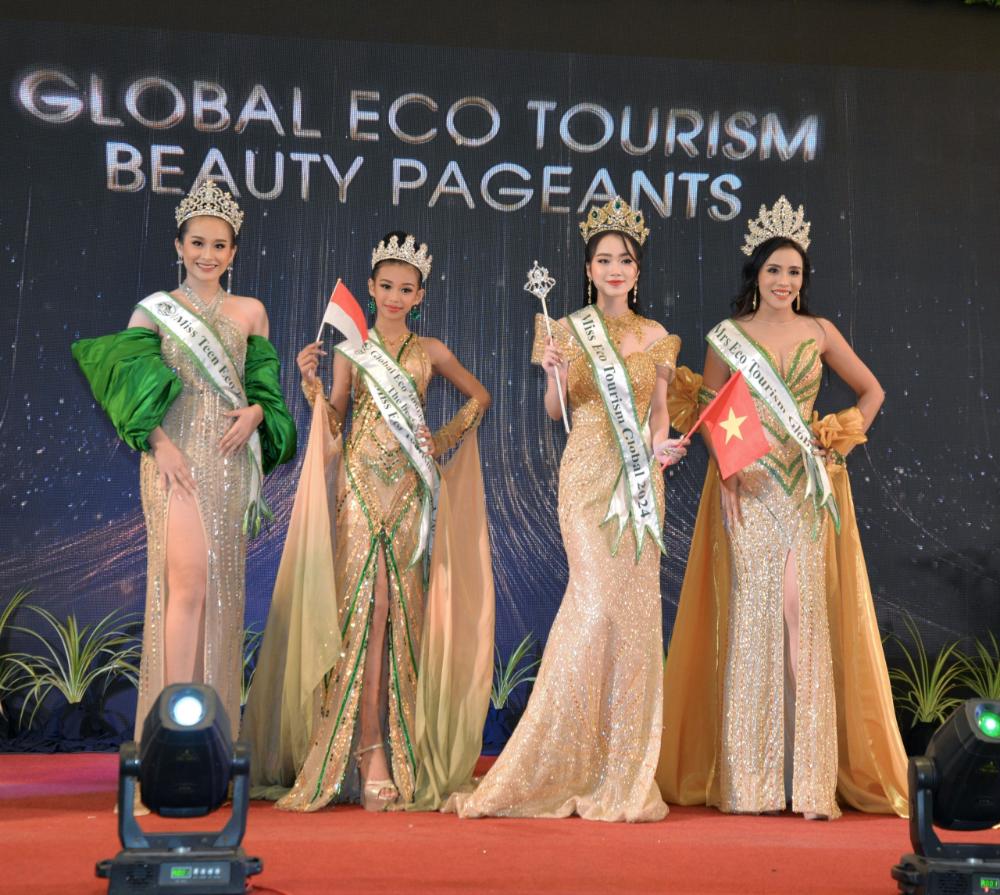   Hoa hậu Hoàng Hải Yến lộng lẫy đăng quang Miss Eco Tourism Global 2024  