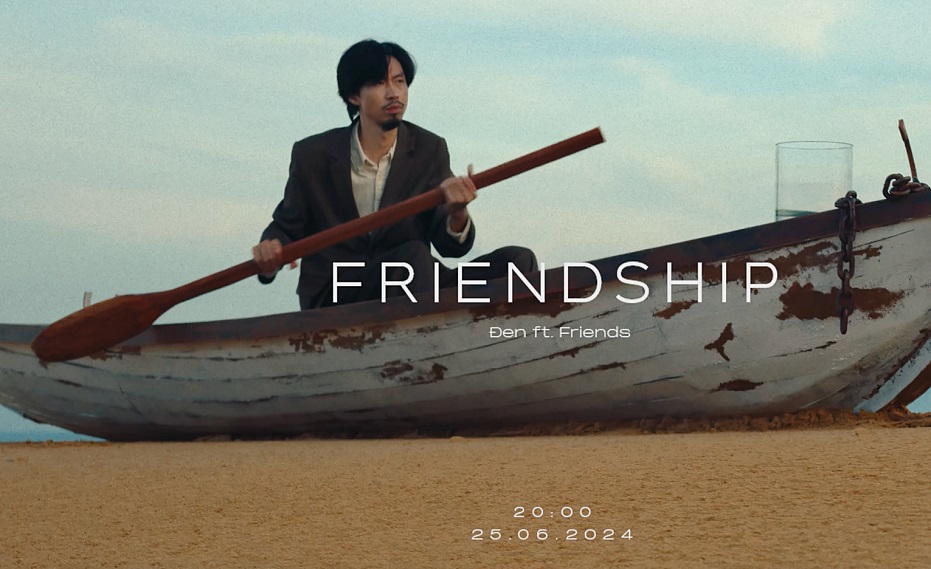 Đen tung teaser MV FRIENDSHIP, miệt mài chèo thuyền ... trên cát 