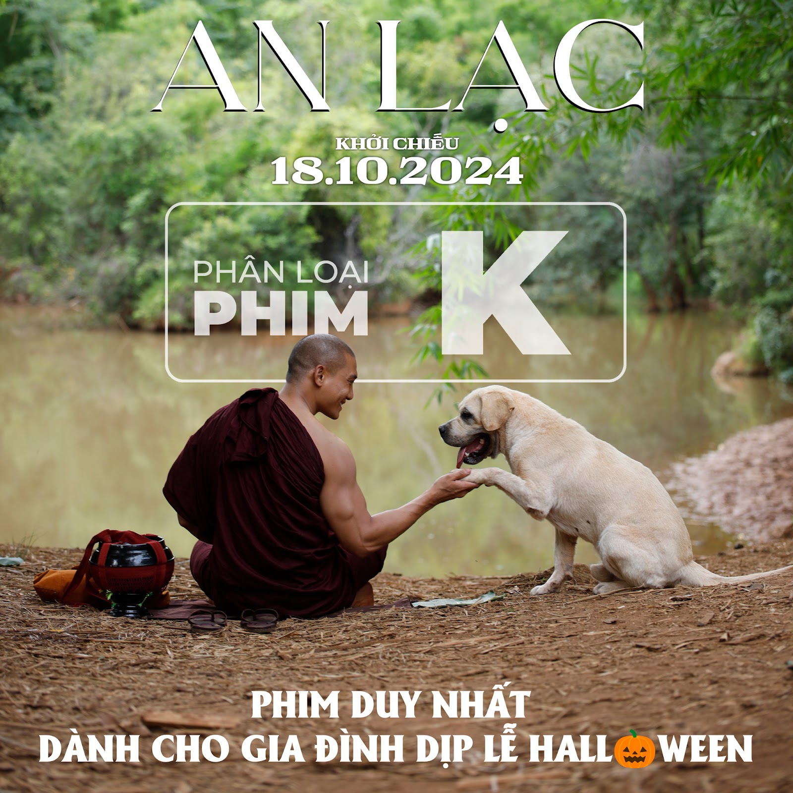 An Lạc - Mối duyên lành giữa nhà sư trẻ tuổi và chú cún hoang