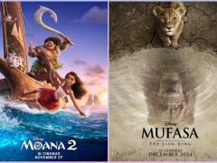 Disney trở lại đầy mạnh mẽ với 2 siêu phẩm Moana 2 và Mufasa: The Lion King 