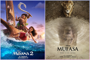 Disney trở lại đầy mạnh mẽ với 2 siêu phẩm Moana 2 và Mufasa: The Lion King 