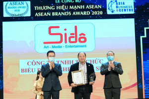 Công Ty Si Đô xuất sắc đạt top 10 Thương hiệu mạnh ASEAN 