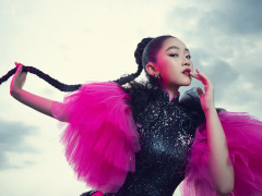 Người mẫu nhí Suri Phương Anh chiếm lĩnh sàn diễn thời trang Sài Gòn 