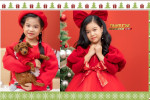 Rộn ràng mùa Giáng Sinh với bộ ảnh Noel siêu đáng yêu của bé Lê Ngọc Thanh Tú