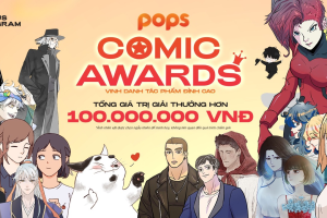 Giải thưởng POPS Comic Awards 2021 khởi động với giải thưởng lên đến 100 triệu đồng