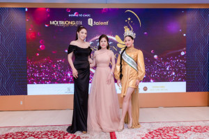Hoa hậu Đặng Thu Thảo lộng lẫy “ngồi ghế nóng” Miss Teen International Việt Nam 2021
