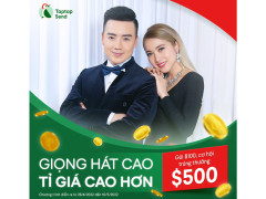 Đại sứ thương hiệu Taptap Send – Ca sĩ Nguyễn Hoàng Nam và Tina Ngọc Nữ chia sẻ khuyến mãi khủng
