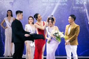 Người đẹp Hải Phòng - Tuyết Mai giành Á hậu 1 Du lịch Việt Nam Toàn cầu