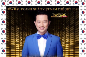 Đạo diễn Nguyễn Quý Khang dàn dựng Cuộc thi Hoa hậu Doanh nhân Việt Nam Thế giới 2022