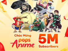  Ăn mừng đạt 5 triệu lượt theo dõi, POPS Anime mang đến siêu phẩm Conan Movie và Boruto: Naruto Next Generations