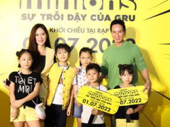 MINIONS khiến gia đình Sao Việt mê mệt 