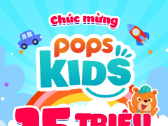 POPS Kids là kênh YouTube đầu tiên tại Việt Nam đạt 15 triệu lượt theo dõi 