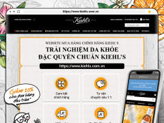 Kiehl’s ra mắt cửa hàng trực tuyến đầu tiên tại Việt Nam