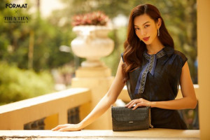 Hoa hậu Thuỳ Tiên kết hợp cùng FORMAT cho ra mắt BST thời thượng 