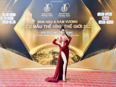 Hoa hậu Phan Thị Mơ ngồi xe gần 5 tiếng để 'chạy show' làm giám khảo