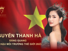 Hoa hậu 19 tuổi Nguyễn Thanh Hà xuất sắc đoạt vương miện Miss Eco International 2023
