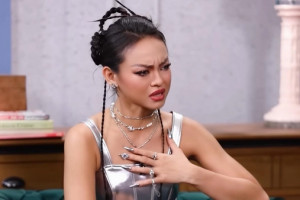 Mai Ngô gây bão vì loạt biểu cảm hài hước trong Hoa hậu chuyển giới 2023 