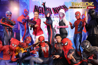 Nhiều nghệ sĩ Việt hào hứng dự ra mắt bom tấn hoạt hình Spider-Man