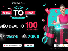 TikTok Shop khởi động chương trình Tiệc To 01 Tuổi  