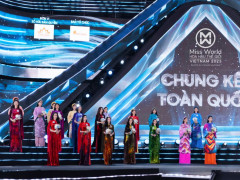 BST “Sóng” của NTK Việt Hùng trong đêm chung kết Miss World Vietnam 2023