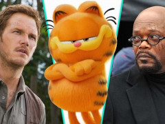 Chris Pratt và Samuel L. Jackson lồng tiếng cho The Garfield Movie 