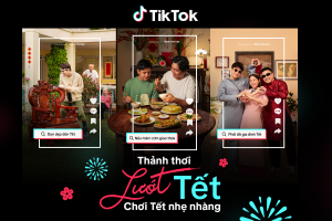TikTok ra mắt chiến dịch #ThanhThoiLuotTet chào đón Tết Giáp Thìn 