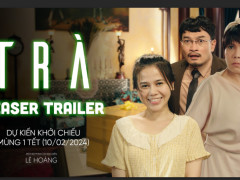 Trương Minh Quốc Thái và Việt Hương trở thành vợ chồng trong phim Tết "Trà"