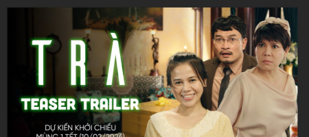 Trương Minh Quốc Thái và Việt Hương trở thành vợ chồng trong phim Tết "Trà"
