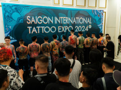 SaiGon Tattoo Expo 2024 thu hút nhiều fan Việt 