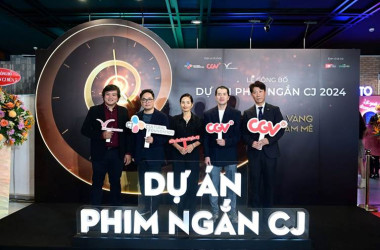 Lễ Công bố Dự án phim ngắn CJ 2024 thu hút giới trẻ Sài Gòn 